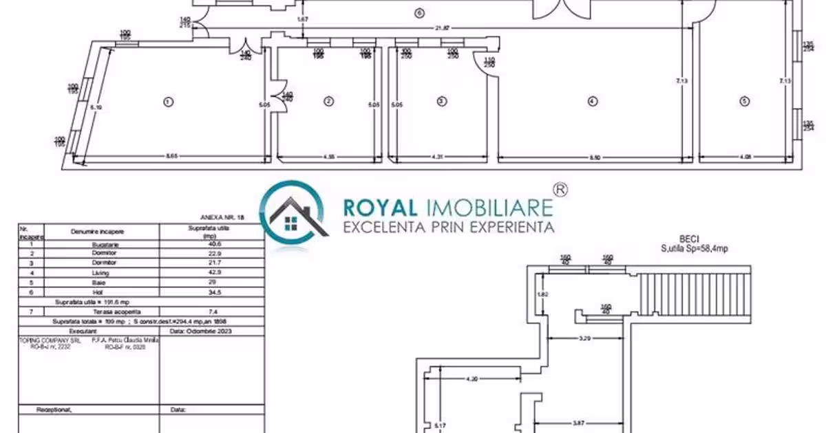 Casă individuală 133 mp cu 3 camere în zona Central, Ploiești