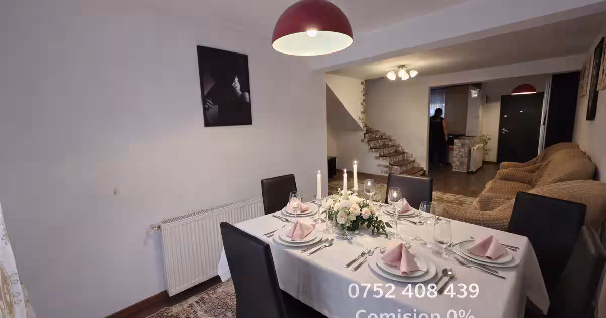 Vila 4 camere,2bai,5minute de scoala/gradinita, la 2 pasi de București