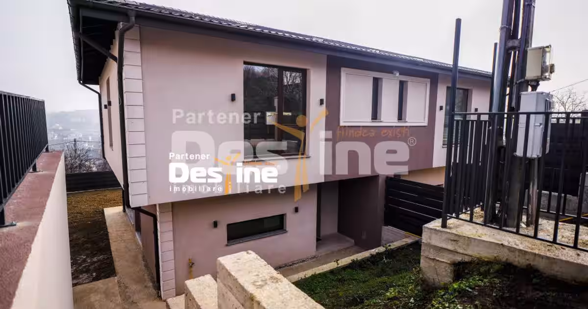 Casă tip duplex P+1+Pod 116 mp 390 mp teren încălzire în pardoseală - Hlincea