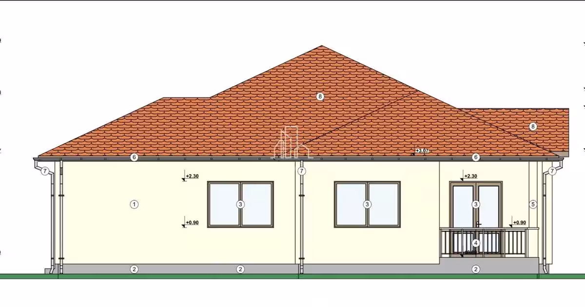 Duplex in stadiu de proiect, zona Baragan, Sighisoara