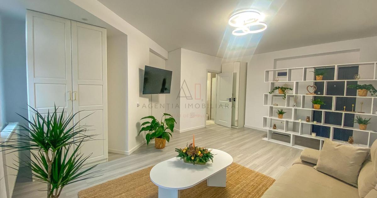 Garsoniera Lux I Prima inchiriere I Loc parcare I 2 balcoane