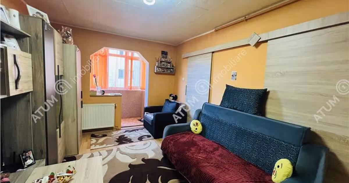 Garsonieră semidecomandată în zona Vasile Aaron, Sibiu