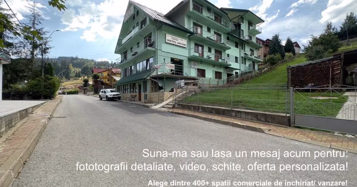 Hotel/Pensiune 1429 mp în Vatra Dornei