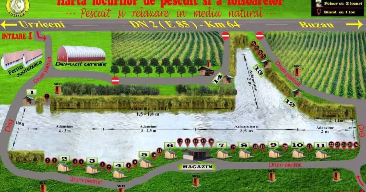 Proprietate specială 120000 mp în Ciocârlia