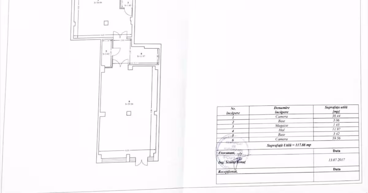 Spațiu comercial 120 mp în zona Est, Botoșani