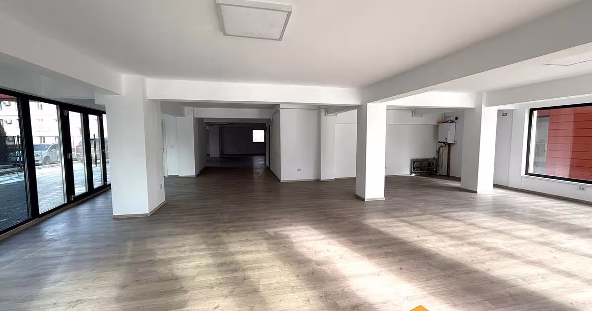 Spațiu comercial 200 mp în zona Bucșinescu, Iași