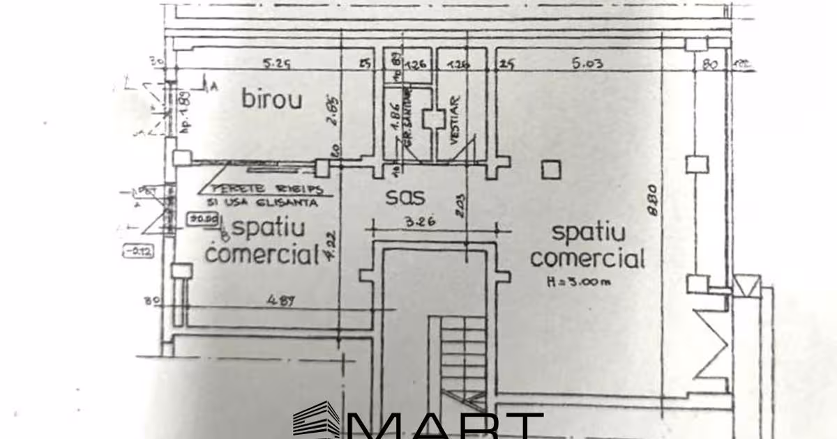 Spațiu comercial 92 mp în zona Valea Aurie, Sibiu