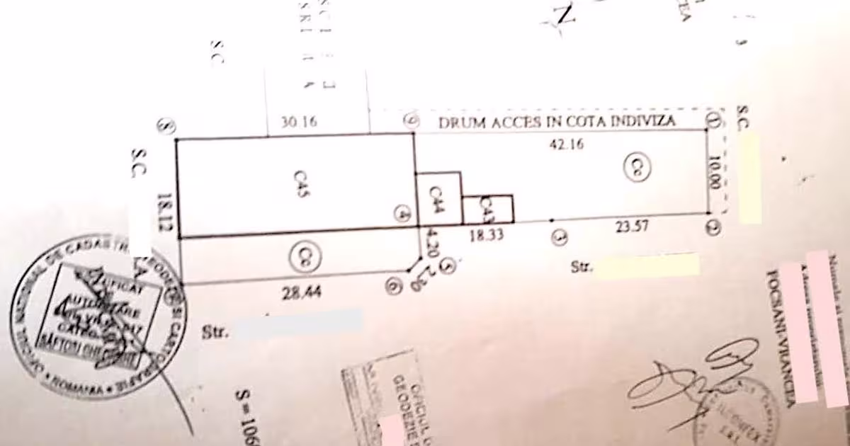 Spațiu comercial 1100 mp în zona Vest, Focșani