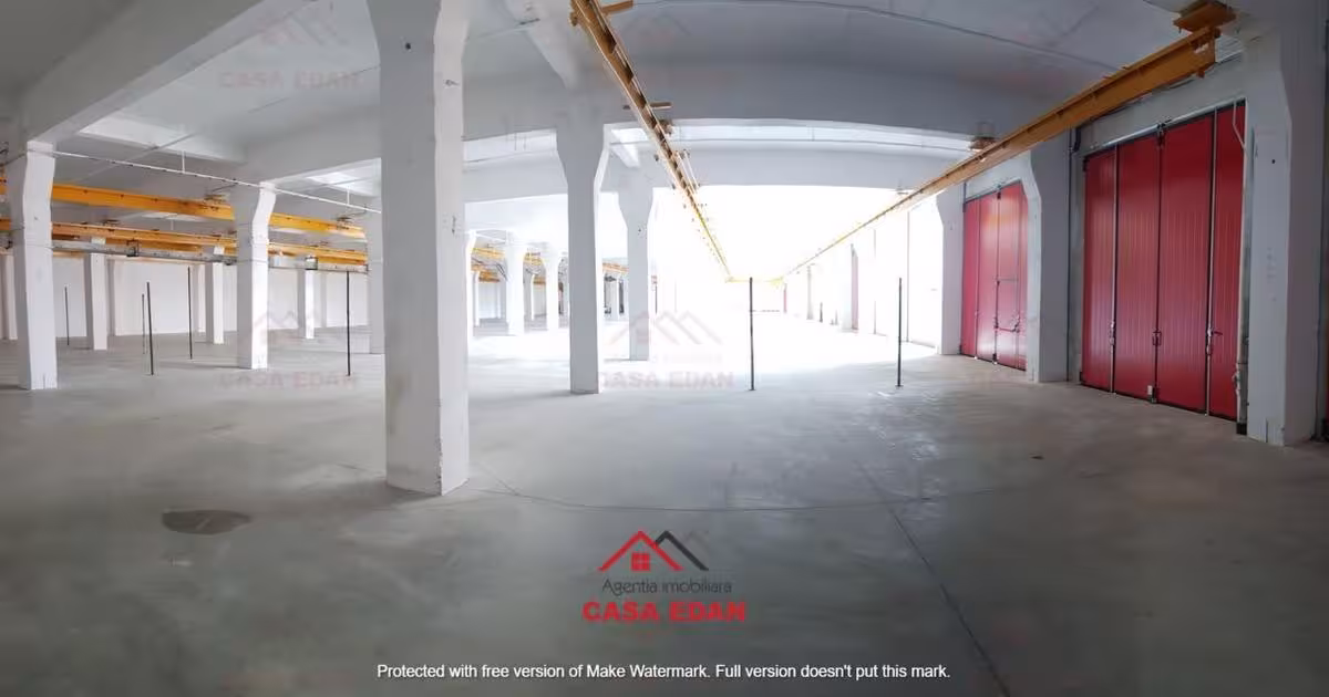 Spațiu industrial 13000 mp în Băicoi