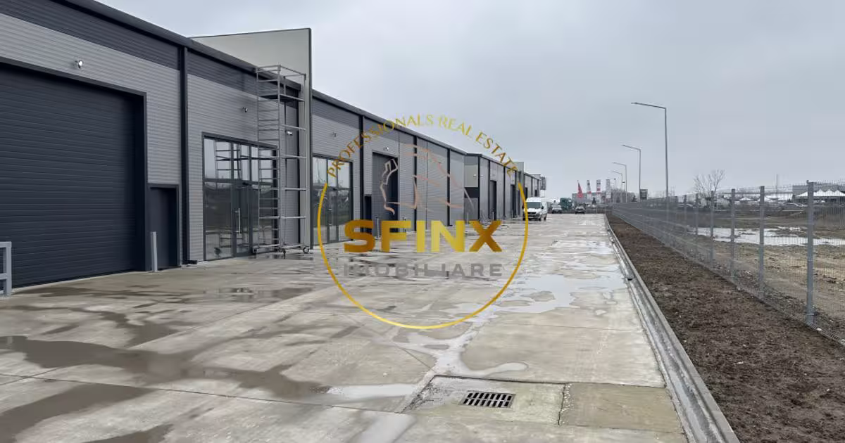 Spațiu industrial 580 mp în zona Exterior Vest, Chitila
