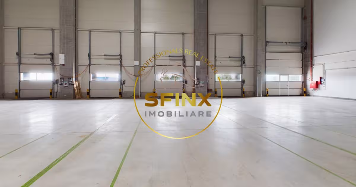 Spațiu industrial 1350 mp în Dragomirești-Deal