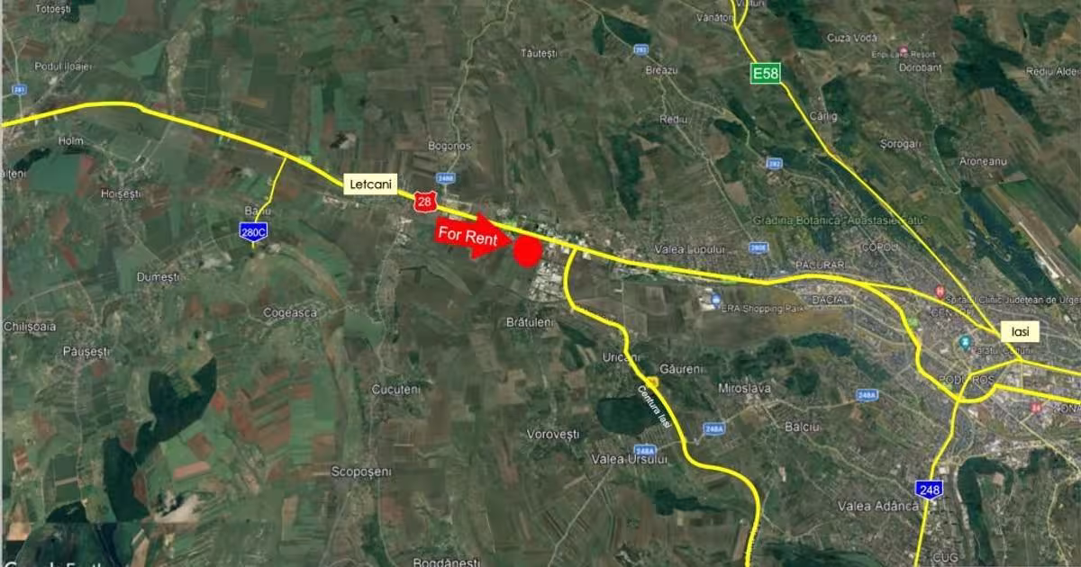 Spațiu industrial 35000 mp în Miroslava