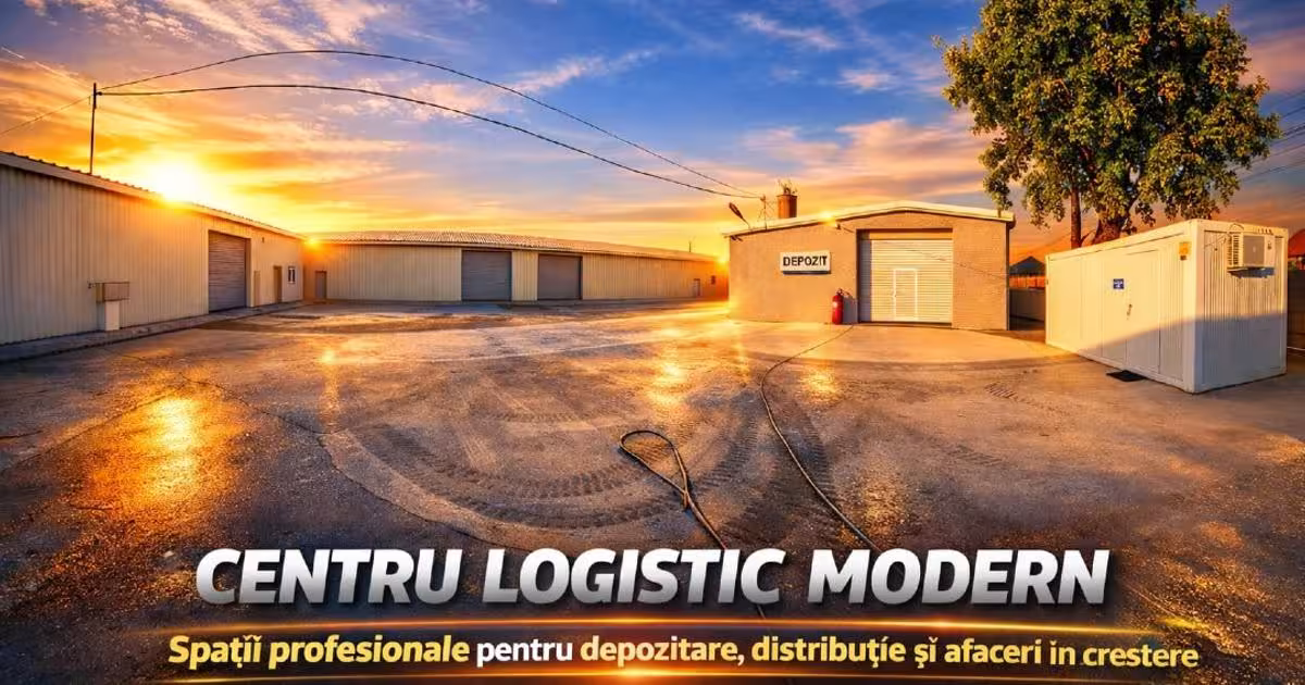 Spațiu industrial 233 mp în Moșnița Nouă