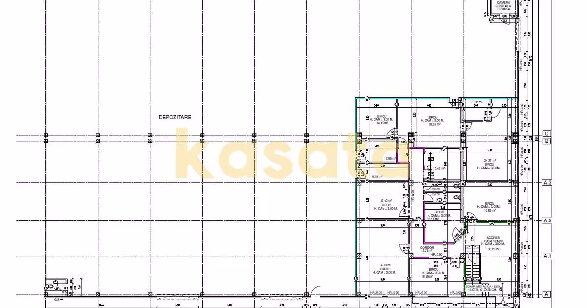 Spațiu industrial 750 mp în zona Exterior Nord, Otopeni