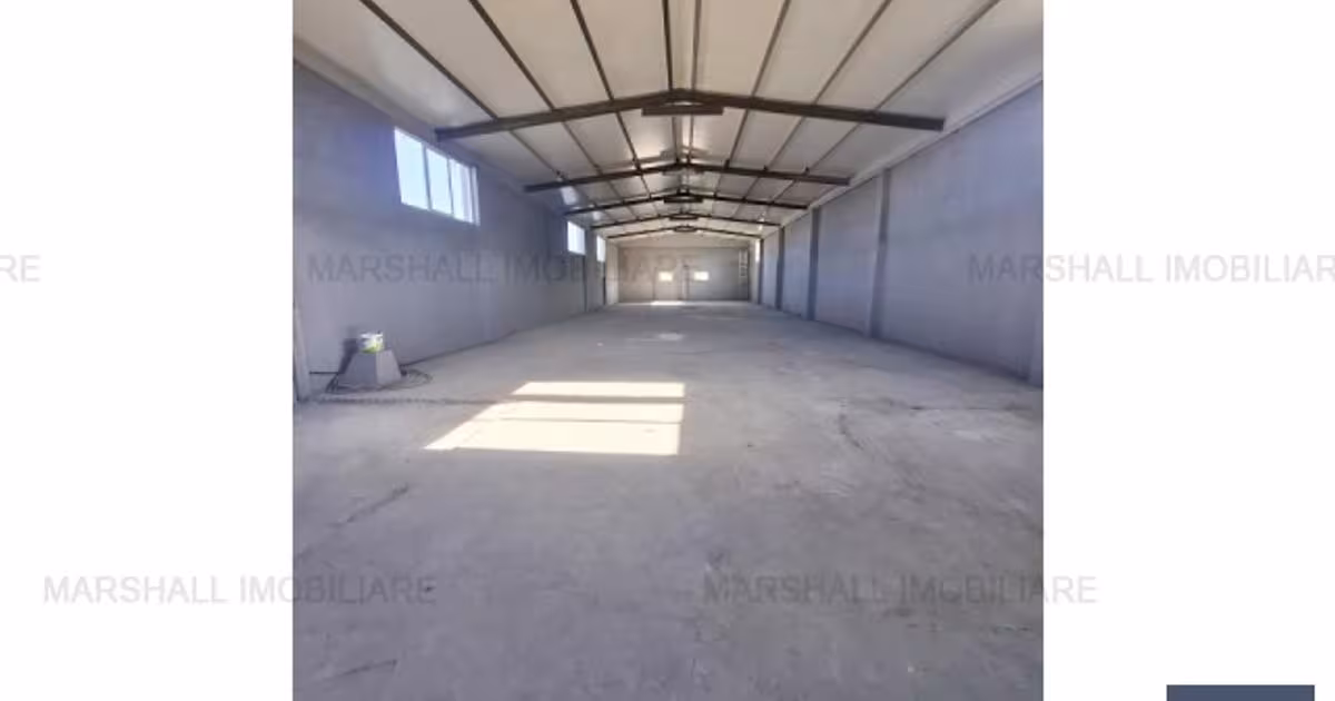 Spațiu industrial 540 mp în zona Exterior Sud, Ploiești