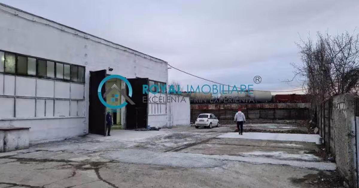 Spațiu industrial 1491 mp în zona Mihai Bravu, Ploiești