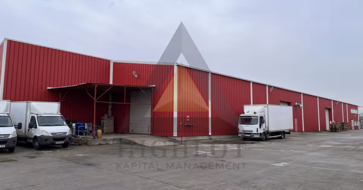 Spațiu industrial 1515 mp în Ștefăneștii de Jos
