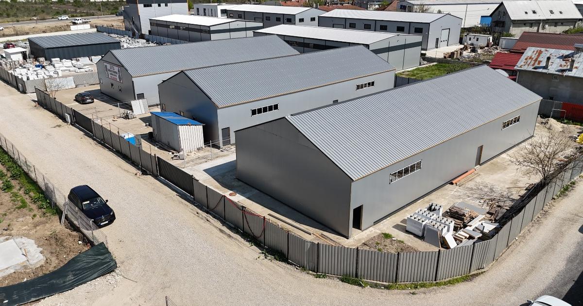 Hală NOUĂ 400 mp + teren 1000 mp | Acces TIR | 100 m Centură | Bragadiru