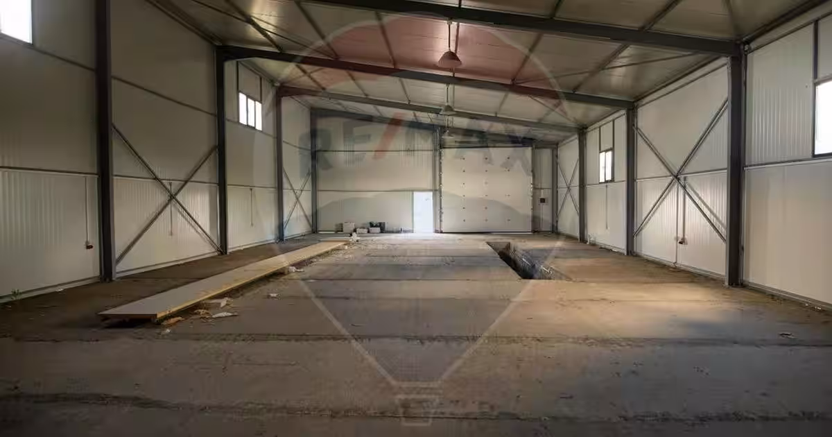 Spațiu industrial 300 mp în Ghercești