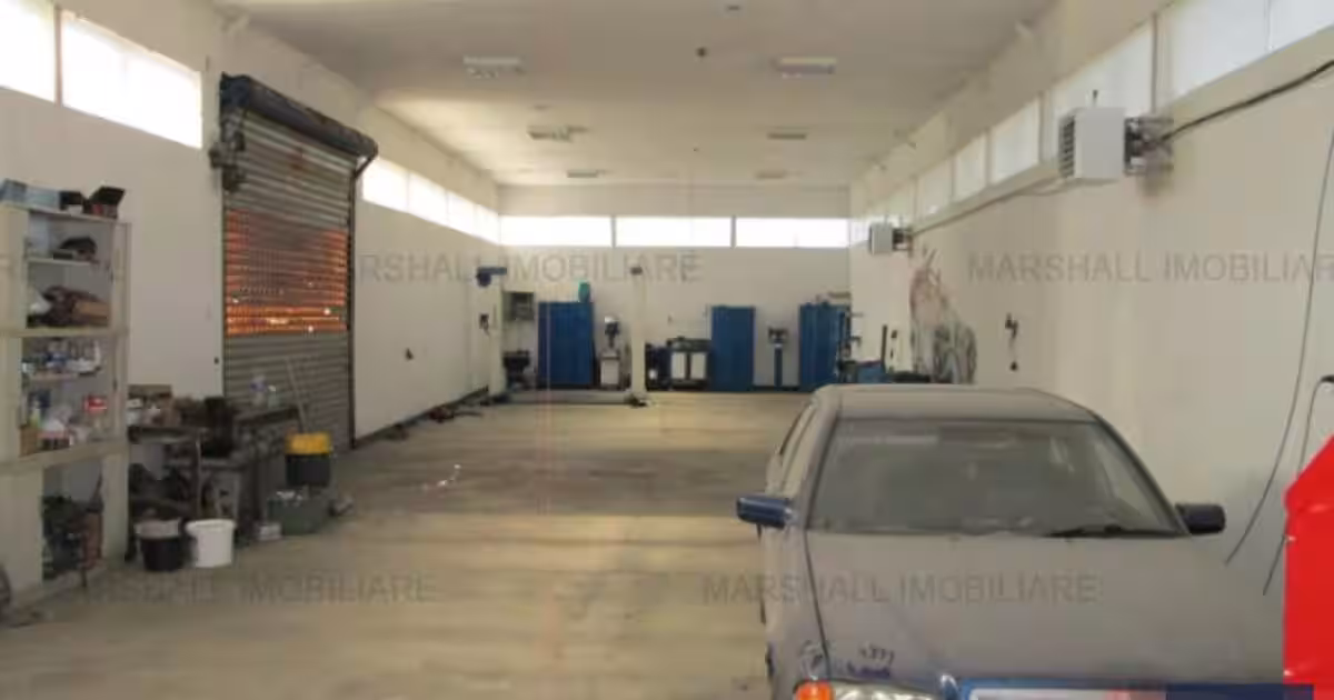 Spațiu industrial 450 mp în zona Albert, Ploiești