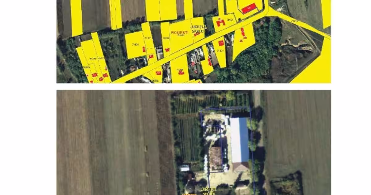 Proprietate imobiliara in Com. Rosiesti, jud. Vaslui