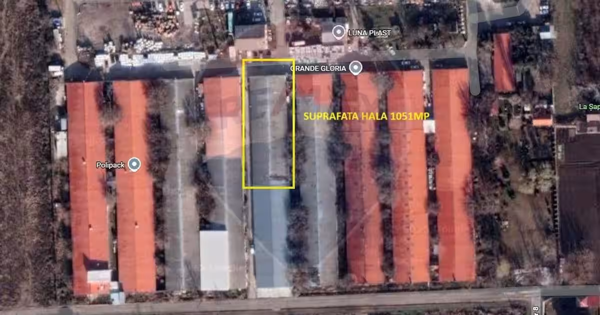 Ocazie! Hala/ Spațiu industrial de 1,051mp de vânzare in Galati