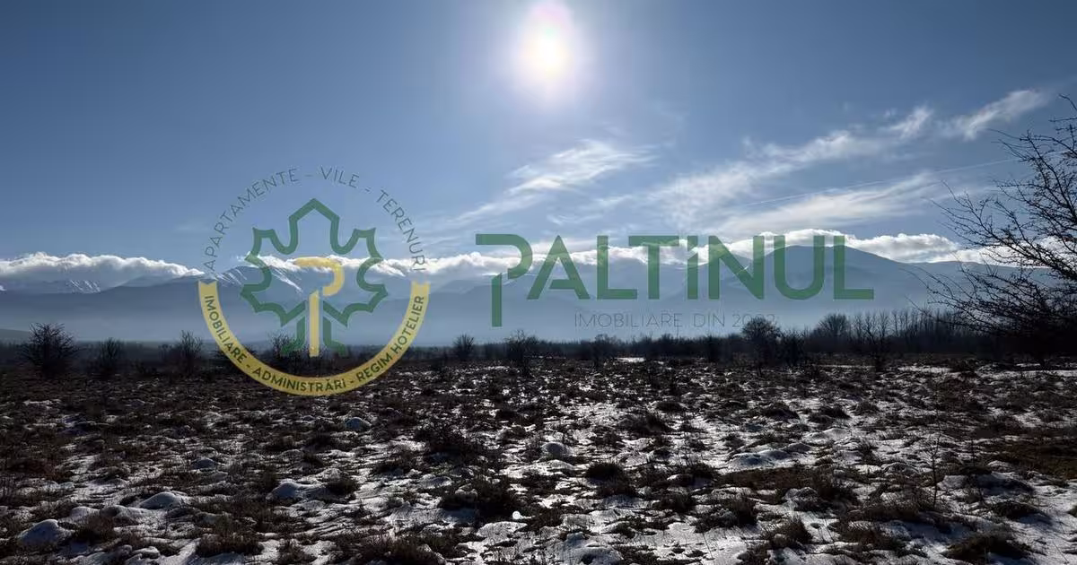 Teren agricol extravilan de 3600 mp, în zona Exterior Sud, Avrig