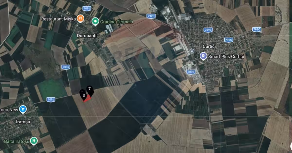 Teren agricol extravilan de 46300 mp, în zona Periferie, Curtici