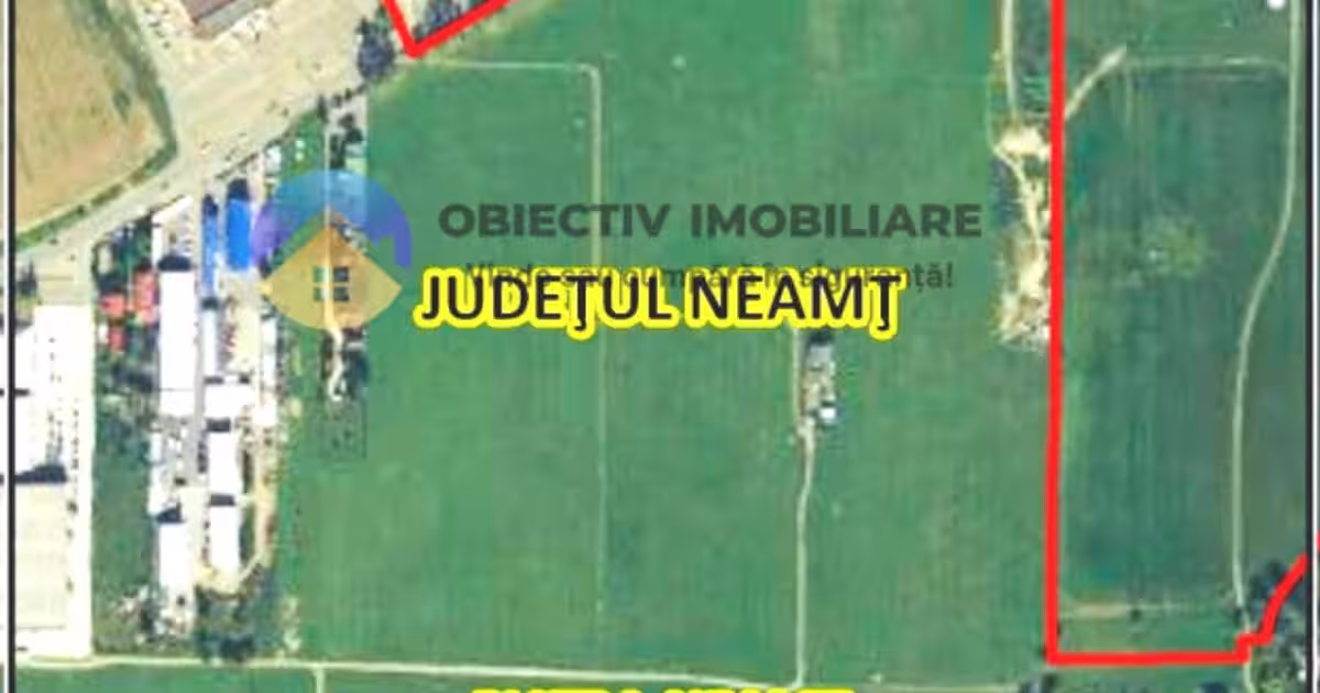 Teren agricol intravilan de 10000 mp, în zona Calea Romanului, Piatra-Neamț