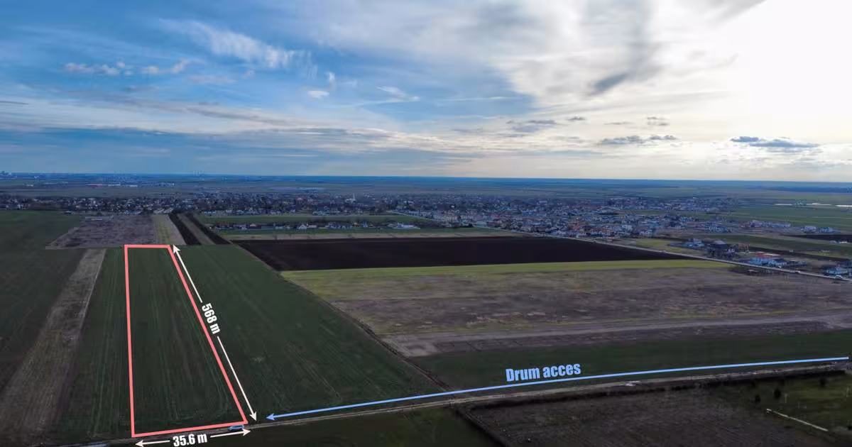 Teren agricol extravilan de 10000 mp, în Sânandrei