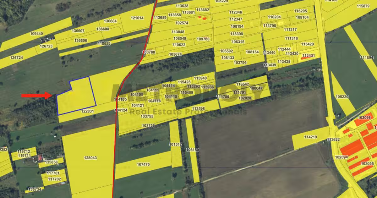 Teren agricol extravilan de 10000 mp, în zona Arhitecților - Calea Cisnădiei, Sibiu