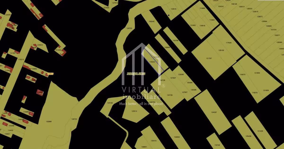 Teren agricol intravilan de 2000 mp, în zona Ștrand, Sibiu