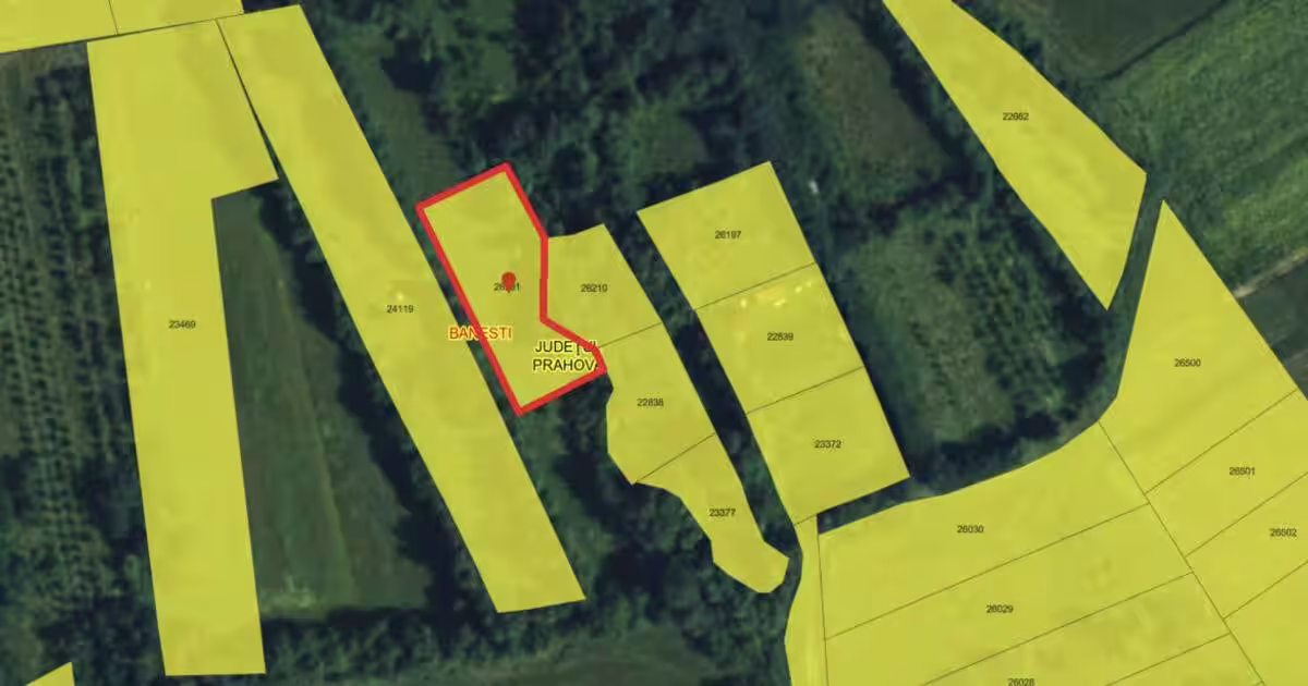 Teren agricol intravilan de 1773 mp, în Urleta