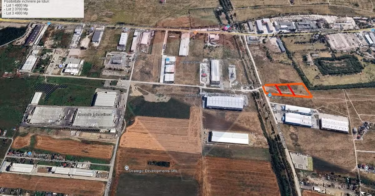 Teren construcție în Clinceni