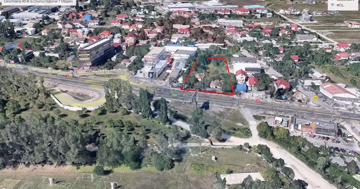 Teren construcție în zona Central, Otopeni