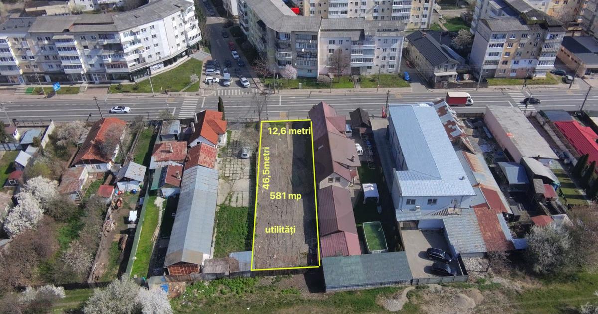 Teren construcție în zona Mărăței, Piatra-Neamț