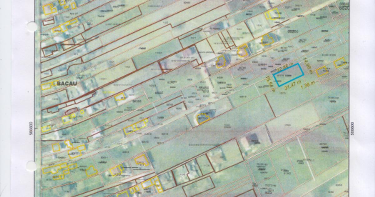 Teren Construcții intravilan de 500 mp, în zona Șerbănești, Bacău