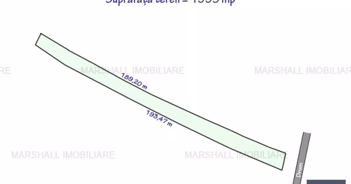 Teren Construcții intravilan de 1995 mp, în zona Central, Băicoi