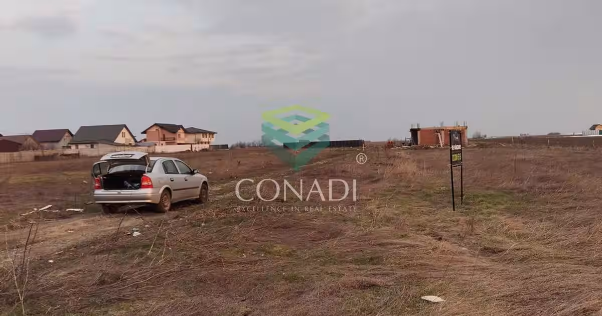 Teren Construcții intravilan de 300 mp, în Berceni