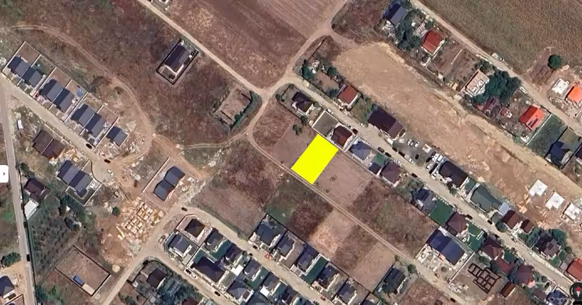 Teren intravilan 531 mp - pt. Casă mare sau Duplex | Deschidere 18,3 m | Berceni