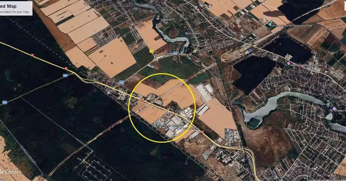 Teren Construcții intravilan de 80000 mp, în Buftea