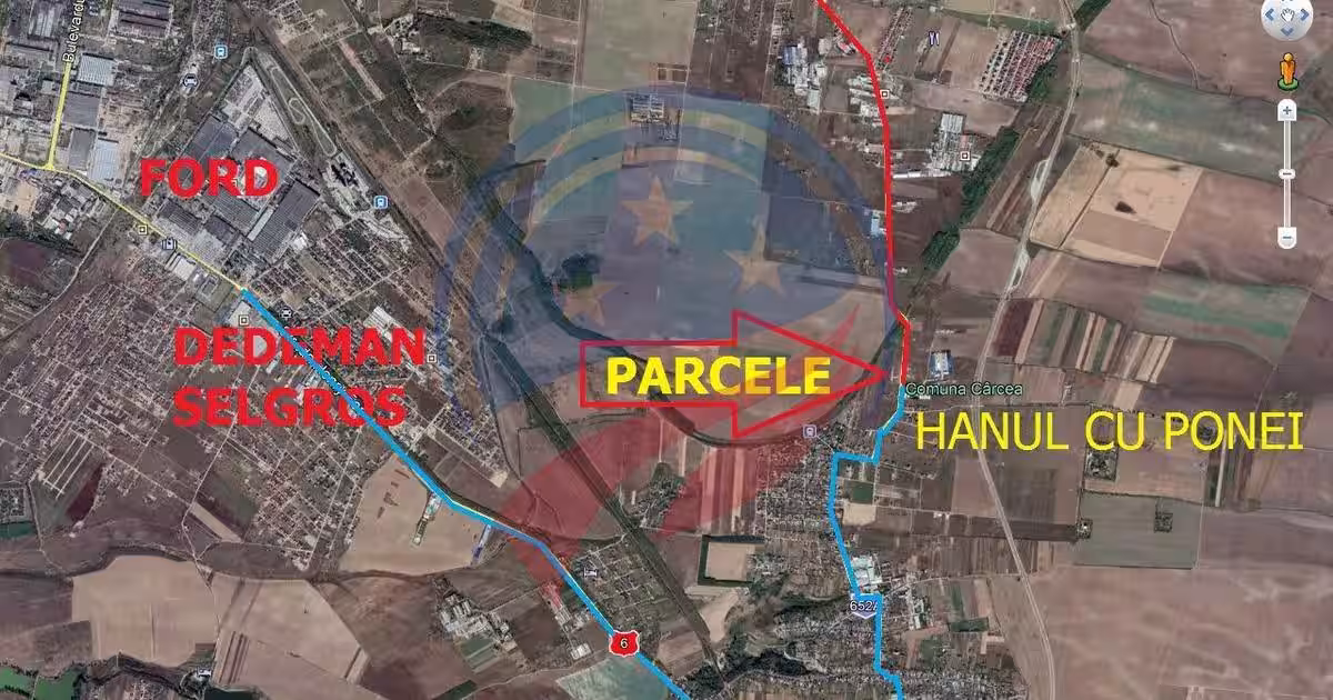 Teren Construcții intravilan de 509 mp, în Cârcea