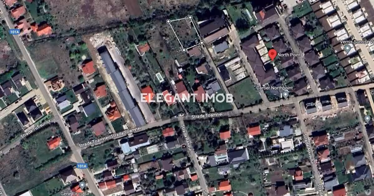 Teren Construcții intravilan de 1000 mp, în Corbeanca