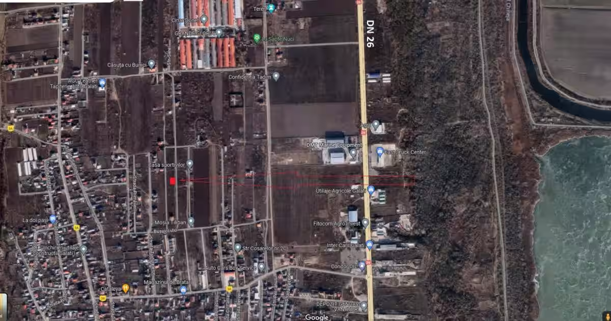 Teren Construcții intravilan de 1000 mp, în Costi