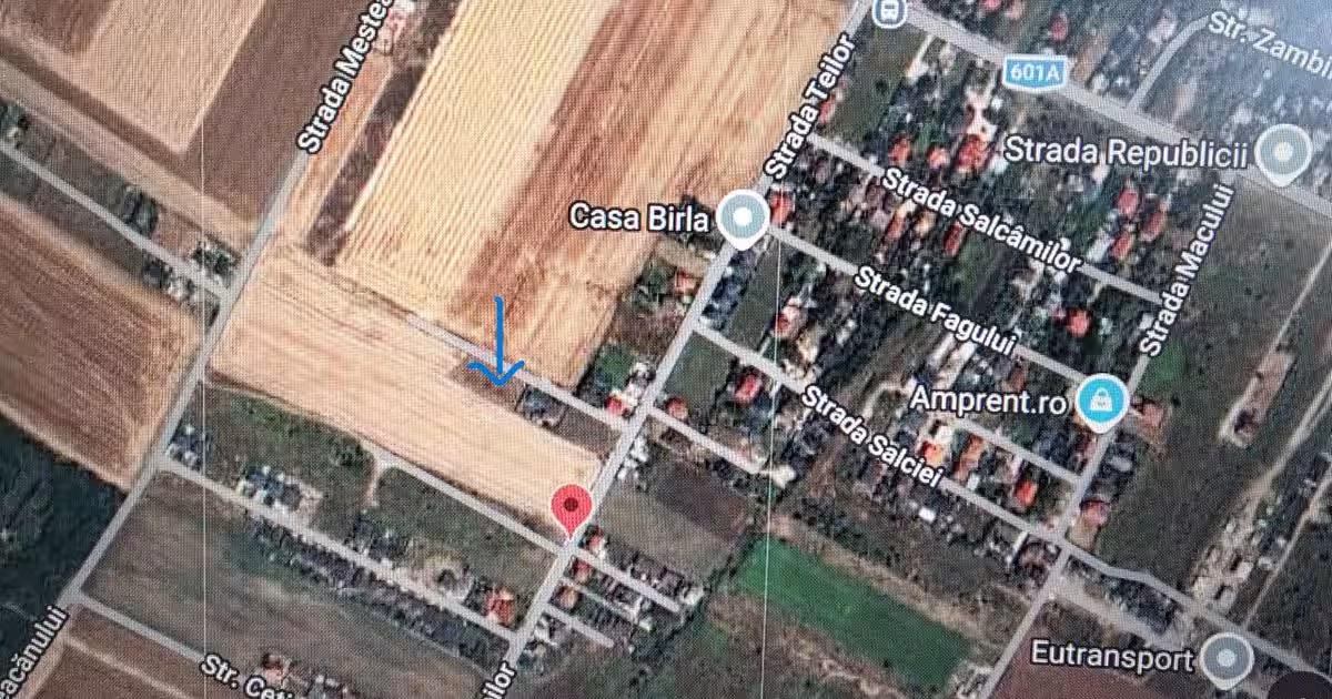 Teren intravilan 510 mp – Dragomirești Deal - Str. Teilor - Ideal pentru casă