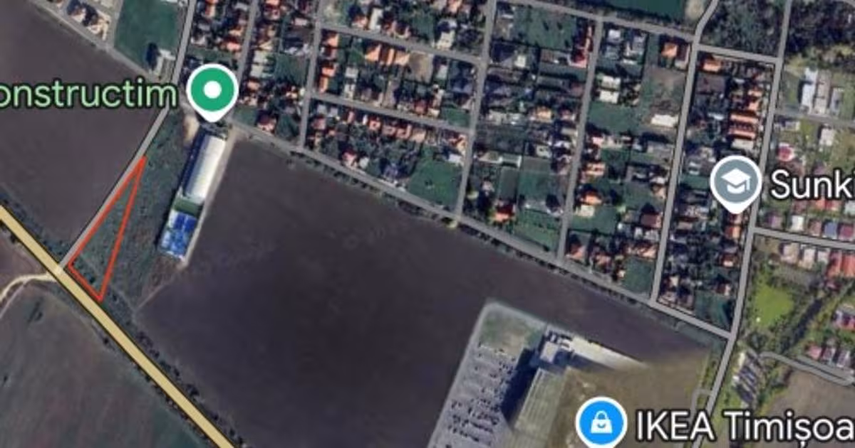 Teren Construcții intravilan de 3000 mp, în Dumbrăvița