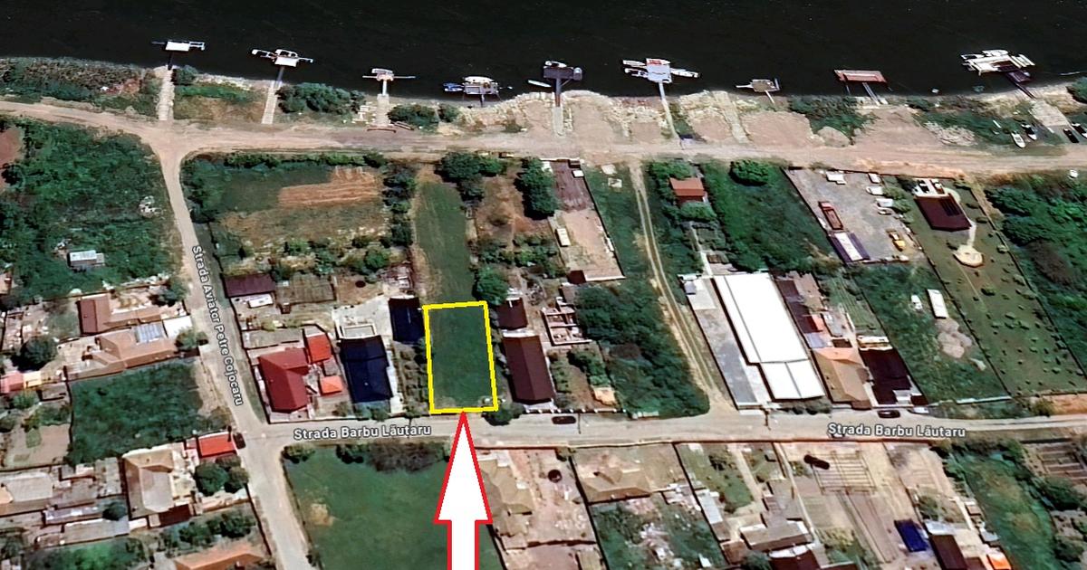 Teren între case cu utilități – la 2 pași de Brațul Borcea, Fetești