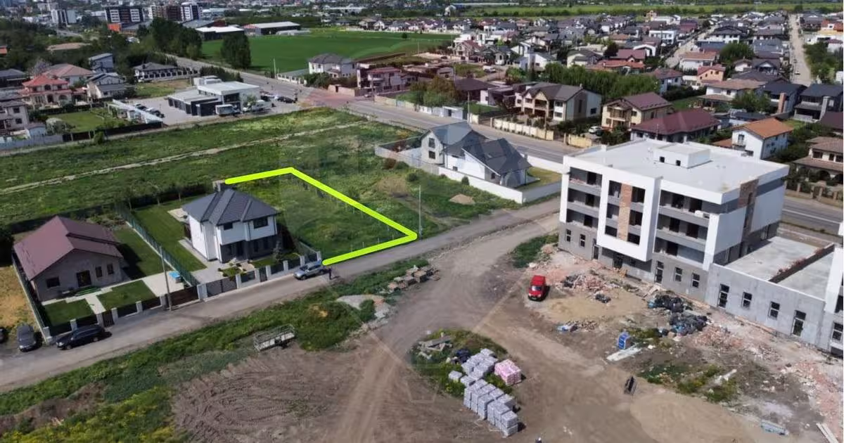 Teren Construcții intravilan de 561 mp, în zona Nord, Focșani