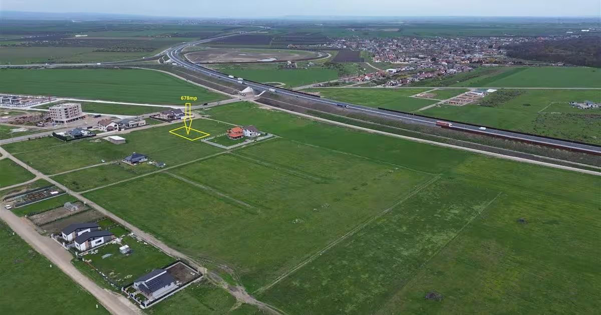 Teren Construcții intravilan de 678 mp, în zona Nord, Focșani