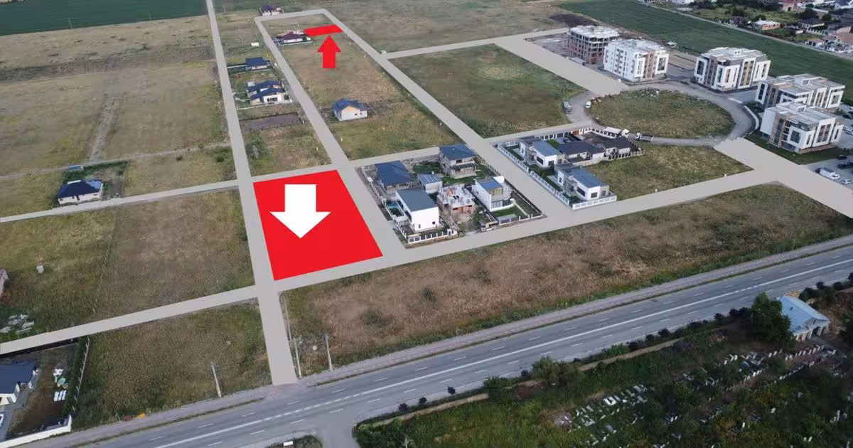 Teren Construcții intravilan de 2120 mp, în zona Nord-Est, Focșani